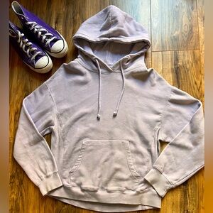 Women’s LIGHT PURPLE hoodie.